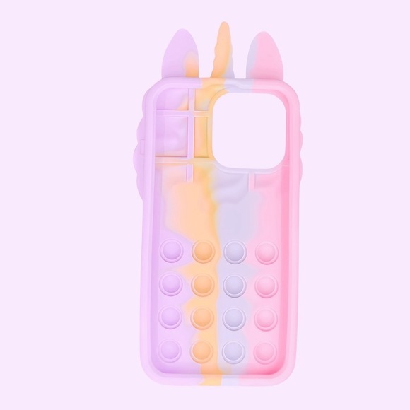 HP🔥Level‎ up your iPhone game: Kawaii Cartoon Pop-it Phone Case - Picture 2 of 4